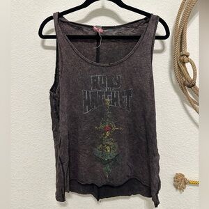 ✨ RARE Free People x Ruby the Hatchet Graphic Tank ✨